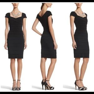 WHBM BLACK BANDAGE DRESS
